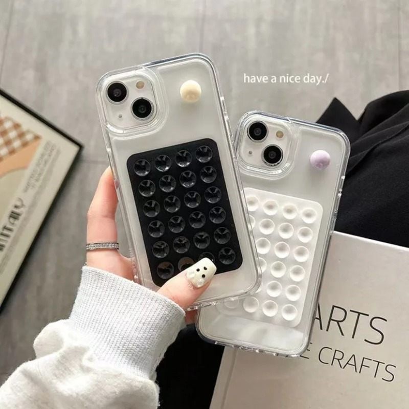 Phone Cases With Stand - Силиконовый держатель для телефона на присоске,