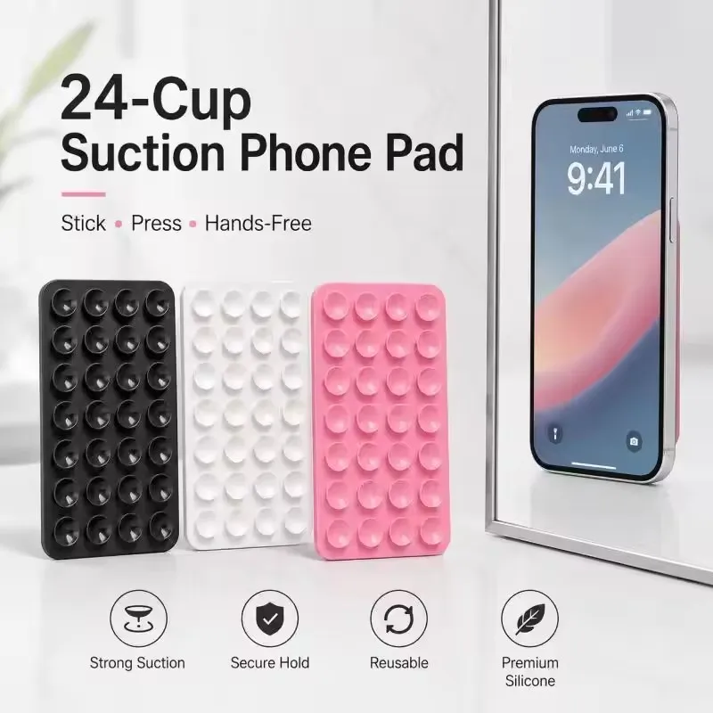 Phone Cases Case - Силиконовый настенный держатель на присоске: креативный,