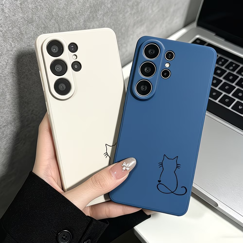 Phone Cases Drawing - Чехол для телефона с рисунком кошки