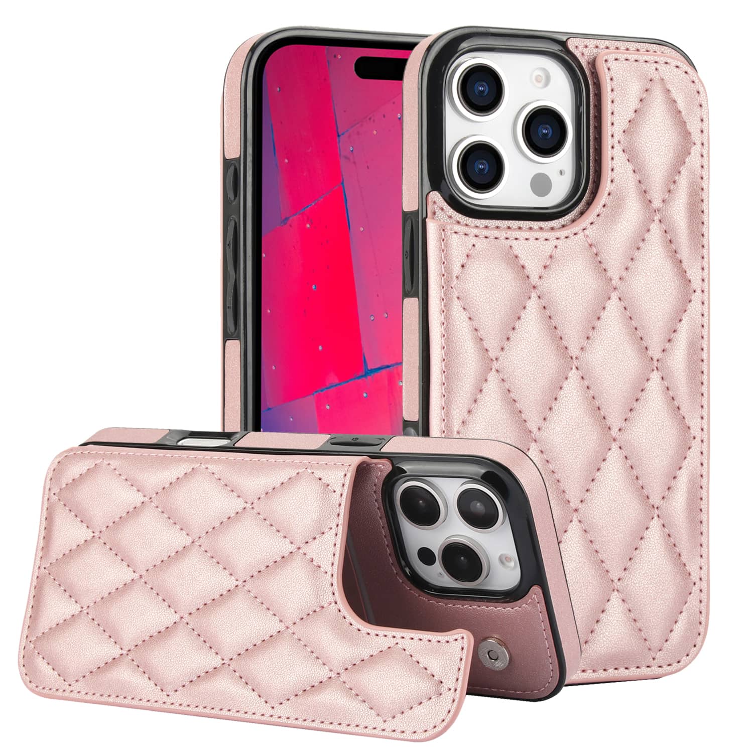 Leather Folio Wallet Case - Чехол для iPhone 16 Pro Max