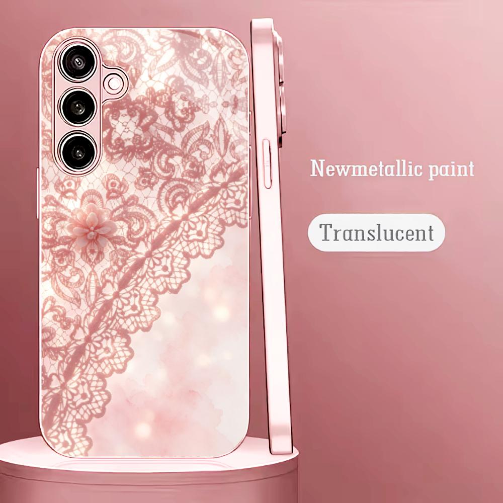 Phone Cases Quad Lock - Изысканный розовый чехол для телефона с