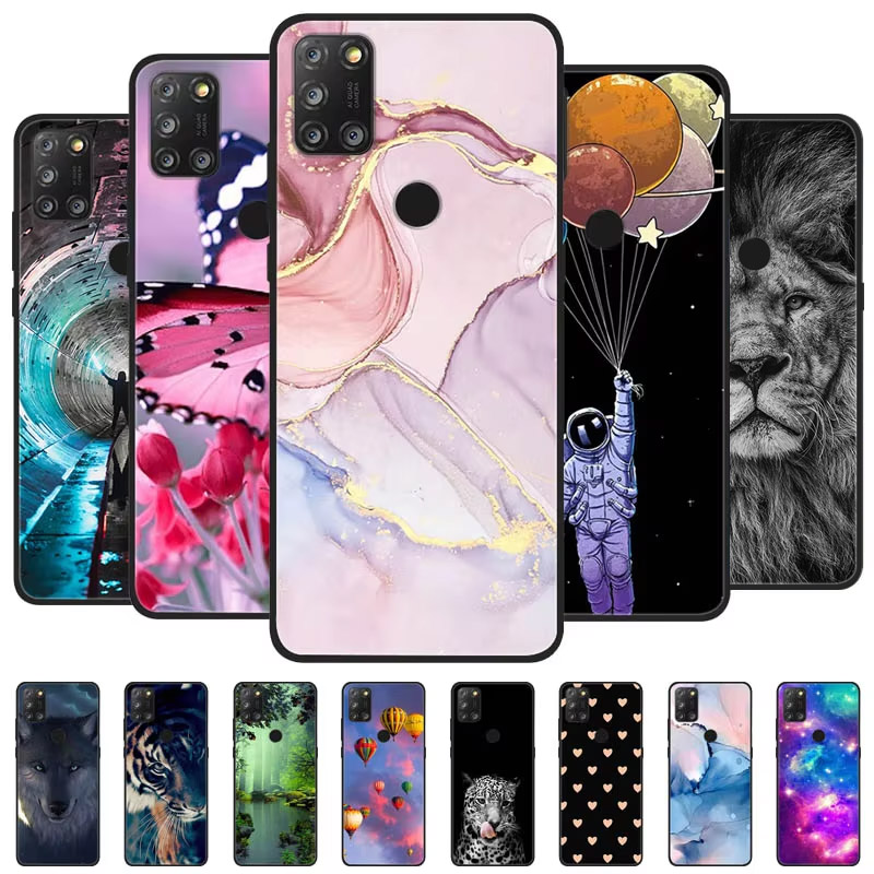 Phone Cases Uk - Для Alcatel 3X 2020 чехол мраморная