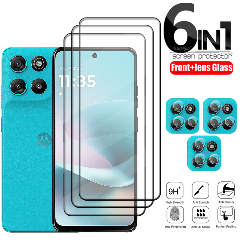 Phone Cases Moto G - Защитное стекло 6-в-1 для Moto G67,