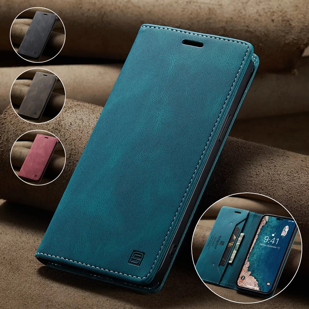 Кожаные чехлы для iPhone 14 13 – обзор и цена Leather Folio Wallet Case