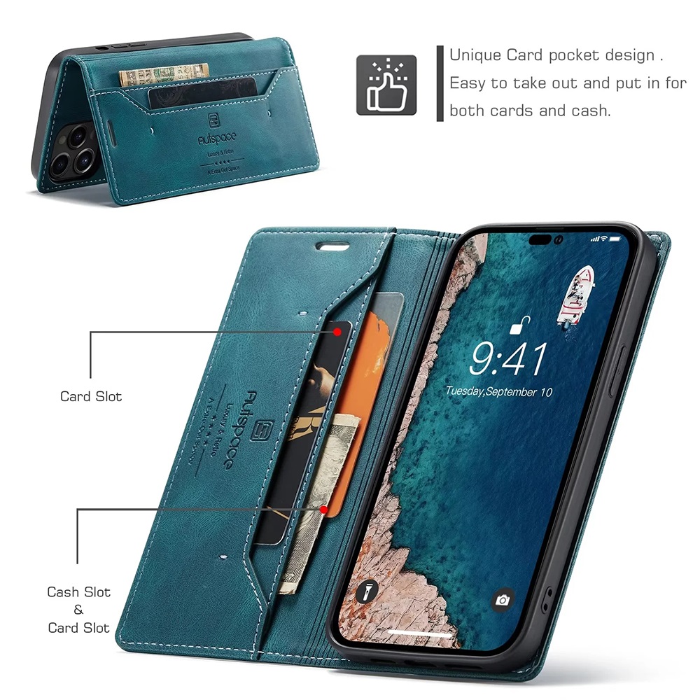 Кожаные чехлы для iPhone 14 13 – обзор и цена Leather Folio Wallet Case