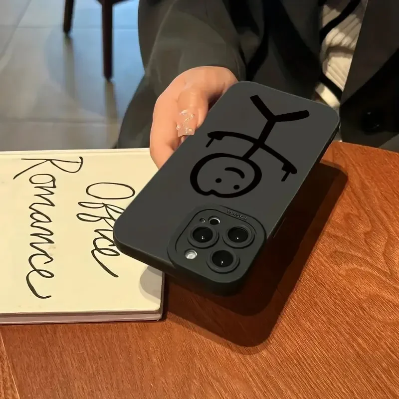 Милый мультяшный матовый силик – обзор и цена Apple Iphone 15 Pro Max