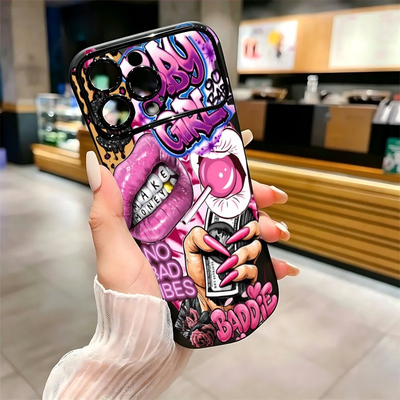 Чехол для телефона с граффити- – обзор и цена Phone Cases Pink