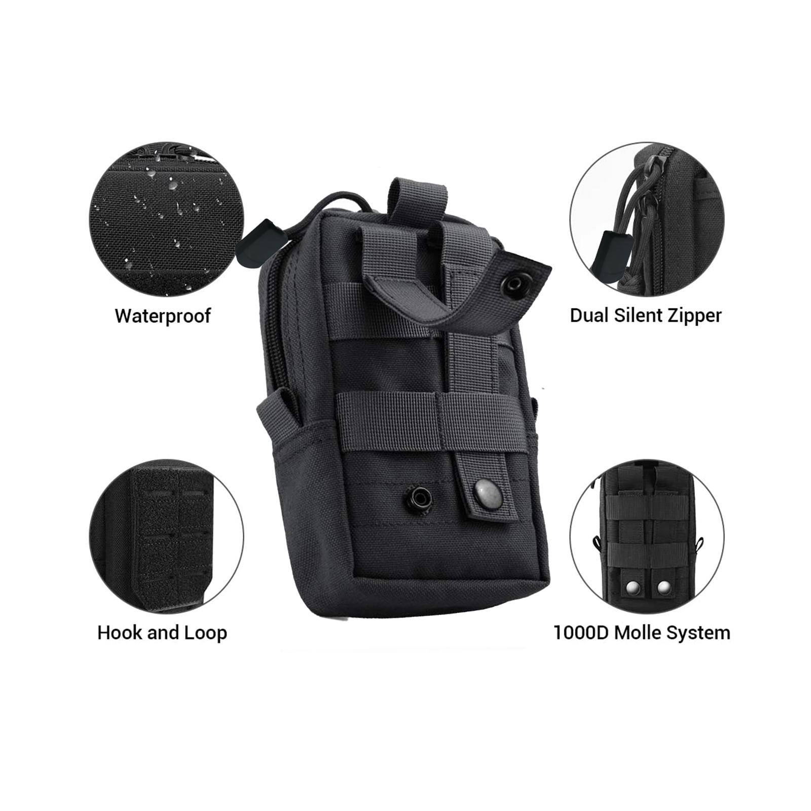 Тактический чехол Molle, поясн – обзор и цена Military Grade Case