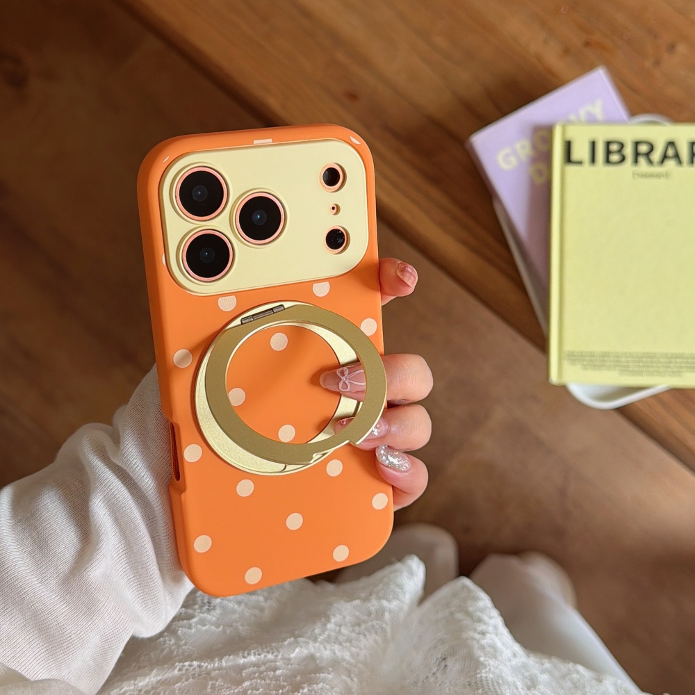 INS Polka Dot Magnetic 360 °   – обзор и цена Phone Cases With Stand