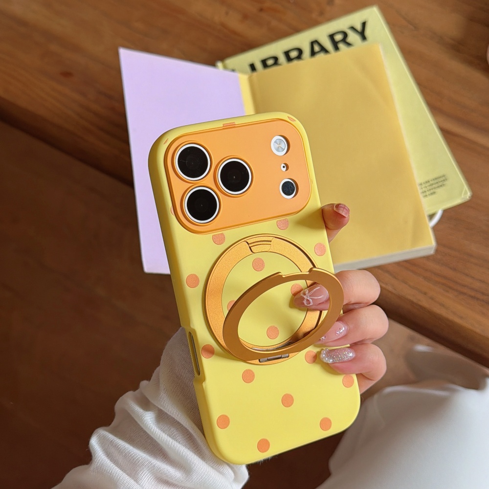 INS Polka Dot Magnetic 360 °   – обзор и цена Phone Cases With Stand