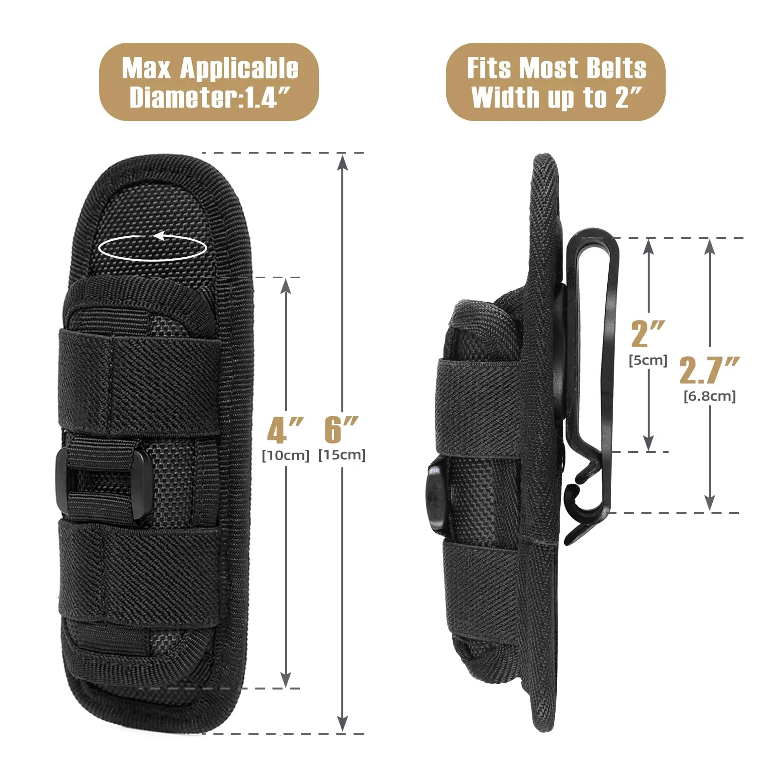 Тактический чехол для фонарика – обзор и цена Military Grade Case