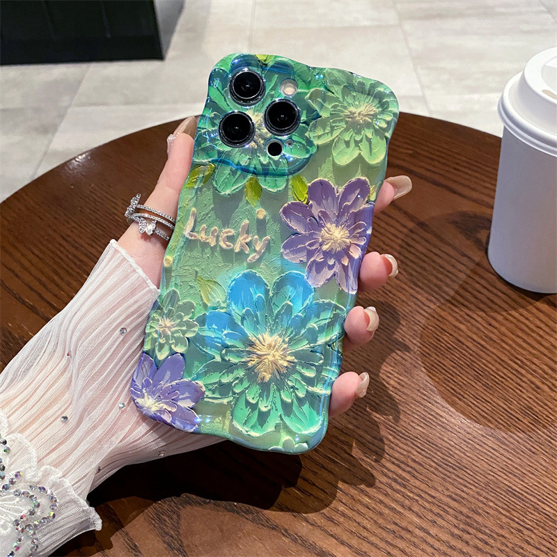 Ретро синий свет, картина масл – обзор и цена Phone Cases Drawing