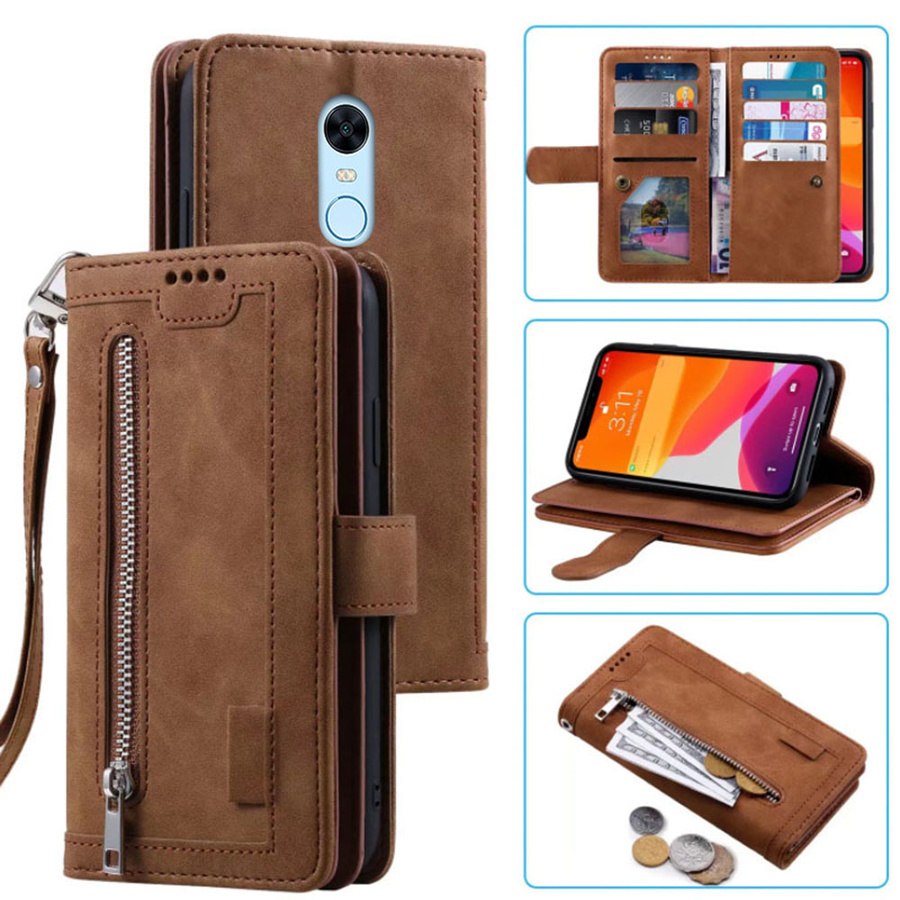 Чехол-бумажник с 9 отделениями – обзор и цена Leather Folio Wallet Case